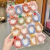 Large intestine hair bands for children, girls, babies, high-elasticity rubber bands, hair ties, hair bands, hair ties, women's headwear, hair accessories Application Scenario